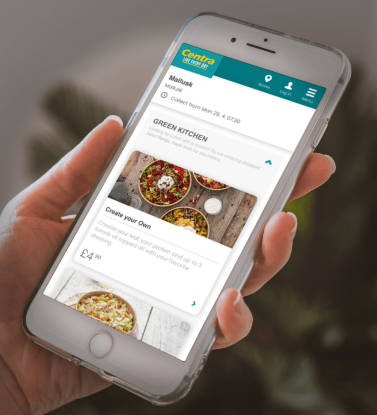 Centra.ie website