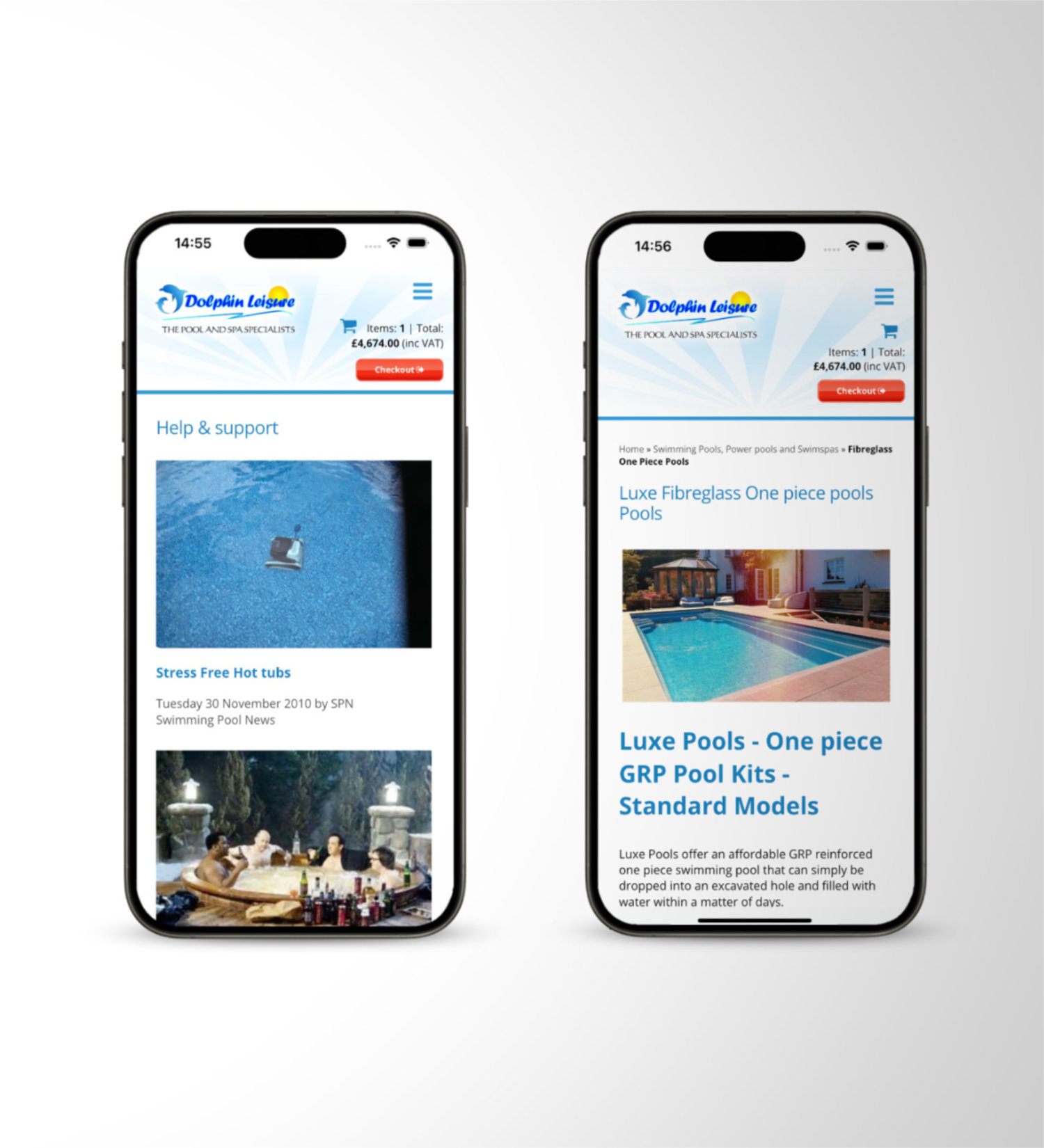 Dolphin Leisure Website