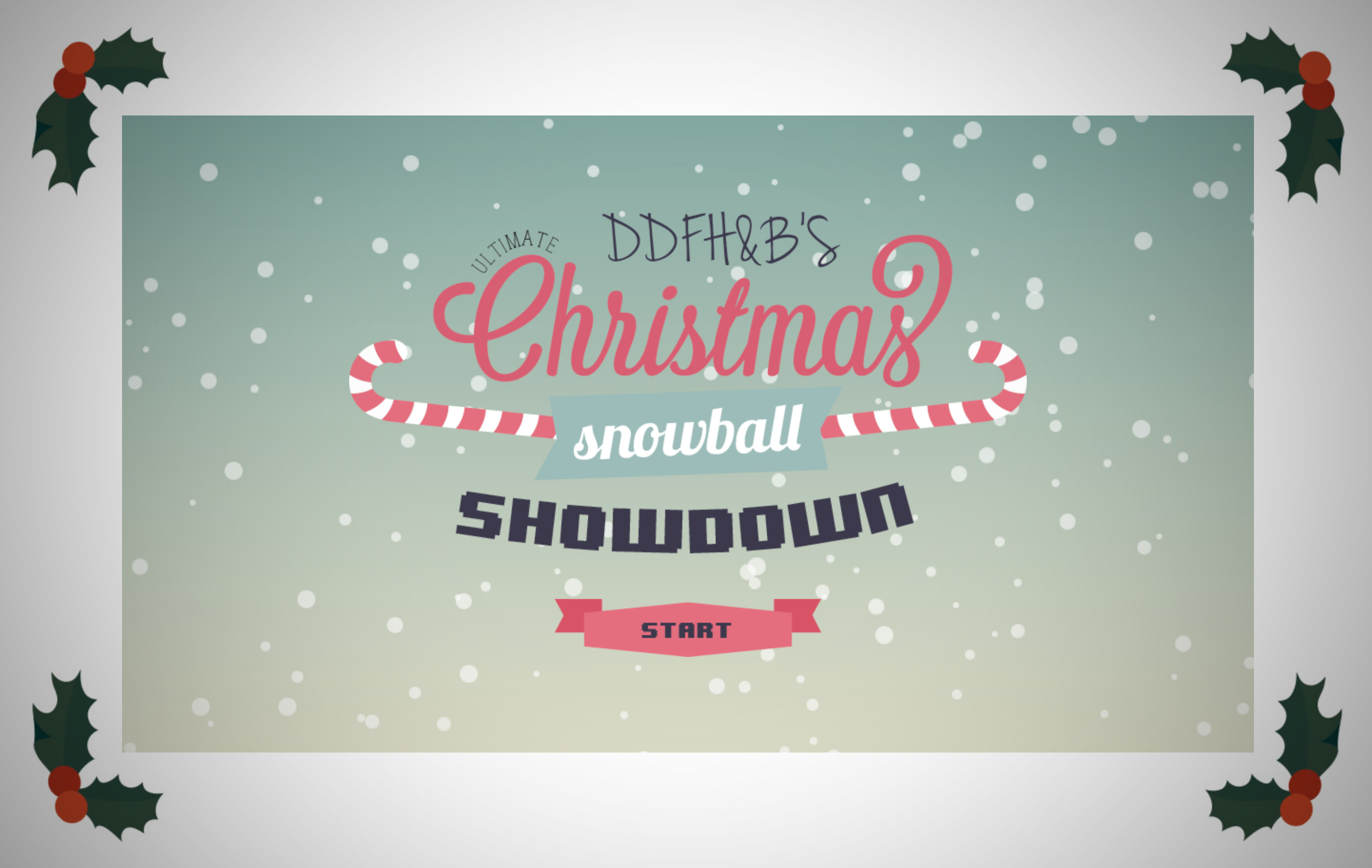 Snowball Showdown Christmas Game